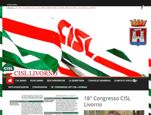 Tablet Screenshot of cisllivorno.it
